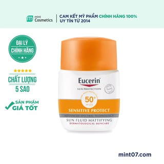 Kem Chống Nắng Eucerin Sun Fluid Mattifying Sensitive 50ml