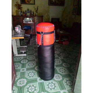 Bao cát 2 lớp nhồi sẵn 1,2m + dây Xích treo