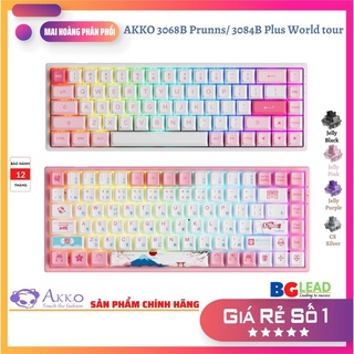 Bàn phím cơ 3068B | 3084B Plus  Multi-modes World tour R2 / 3068B Prunnus (Bluetooth 5.0|Wireless 2.4Ghz|Hotswap)