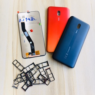 Combo Bộ Vỏ Sườn + Màn Hình Xiaomi Redmi 8A Zin Hàng Cao Cấp (Tặng khay Sim)