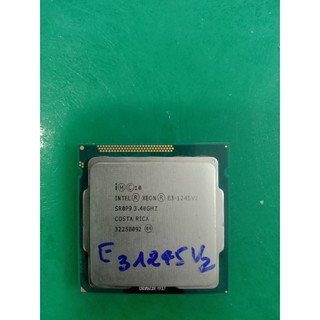 Bộ xử lý Intel® Xeon® E3-1245 v2 8M bộ nhớ đệm, 3,40 GHz tương đương i7 3770