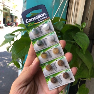 Pin Máy Ảnh Phim LR44 - Chính Hãng Camelion - Vỉ 10 Viên