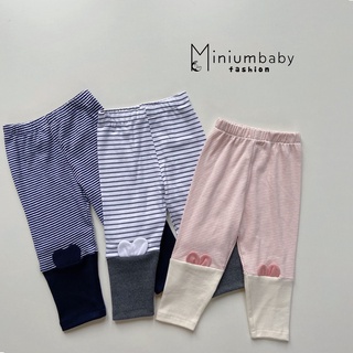 Quần legging tai mèo bé gái size Nhí (11-23kg) cotton Minium cao cấp, quần dài trẻ em
