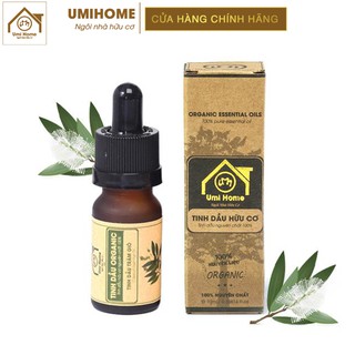 Tinh dầu Tràm Gió hữu cơ UMIHOME 10ml nguyên chất