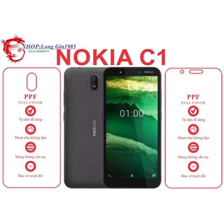Nokia C1 miếng dán trong Ppf mặt sau và mặt trước chống va đập chống trầy xước