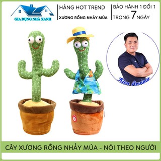 [FREESHIP] Cây Xương Rồng Nhảy Múa, Phát Nhạc 120 bài hát nhạc việt, Nhại Đươc Tiếng Nói, Hàng Loại 1 Hotrend 2021
