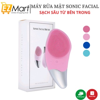 Máy Rửa Mặt SONIC FACIAL Công Nghệ Sóng Siêu Âm Làm Sạch Da Hiệu Quả, Chính Hãng Nâng Cơ , Xóa Nhăn , Chống Lão Hóa