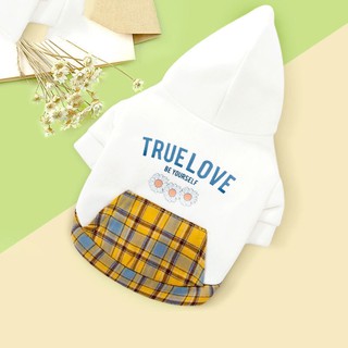 ÁO HOODIE HÌNH HOA CÚC CHO CHÓ MÈO - ÁO HÌNH HOA CÚC CHO THÚ CƯNG