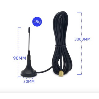 Anten thu sóng 3G/4G chuẩn SMA/TS9 17dBi