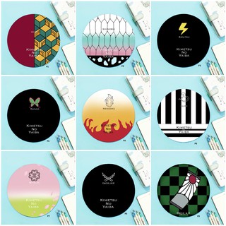 Miếng lót chuột -kimetsu yaiba- hình tròn 20 x 20cm- LOGO