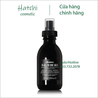 Dưỡng Chất Chăm Sóc Đa Năng, Chống Rối, Làm Mềm Mượt Tóc Davines OI/ALL IN ONE MILK 135ml