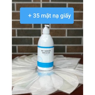Chai mặt nạ + 35 mask CO2 DJ CARBON THERAPY 500ml mask thải độc da