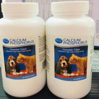 [Mã PET50K giảm Giảm 10% - Tối đa 50K đơn từ 250K] (1hộp) canxi hỗ trợ chắc xương cho chó meo , calcium
