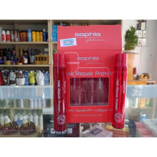 Protein phục hồi tóc hư nát SOPHIA OBSIDIAN 13mlx3 ống