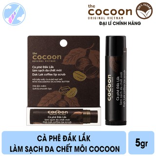 Cà Phê Đắk Lắk Tẩy Da Chết Môi Cocoon 5g