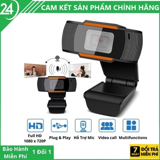 Webcam máy tính laptop livestream có Mic - Camera Học online Qua Zoom Full HD PC Gaming 720P