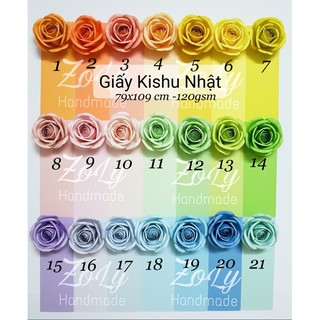 Giấy mỹ thuật Kishu Nhật (124gsm)