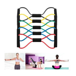 Dây Kéo Đàn Hồi Kháng Lực Vòng Số 8 Tập Gym, Tập Tay Đa Năng Tiện Dụng