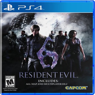 [Mã ELHAMS5 giảm 6% đơn 300K] Đĩa Game PS4 - Resident Evil 6