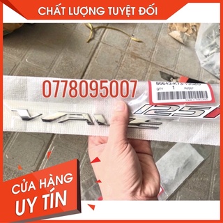 Tem wave nổi kèm chữ125i ( bản 2020)  -HÀNG CHÍNH HÃNG - made in thailand