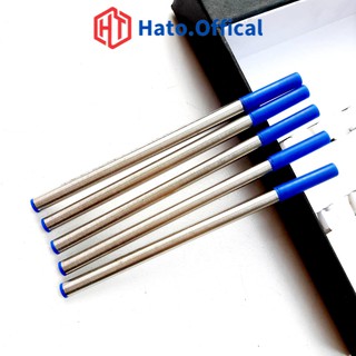 Ruột bút bi nước,ngòi bút dạ bi dành cho bút Ký, bút gỗ, bút có nắp mực xanh HATO OFFICAL