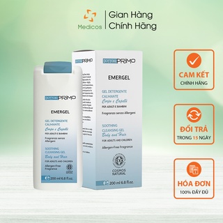 Sữa Tắm Hữu Cơ Cho Người Bị Chàm Và Viêm Da Cơ Địa DottorPrimo Emergel 200ml
