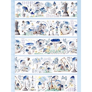 [chiết] washi tape cờ nấm