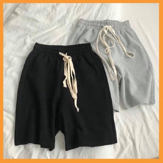 Quần short Unisex Nam Nữ - Quần đùi chất nỉ da cá mềm mịn, mã q556 Deli Store