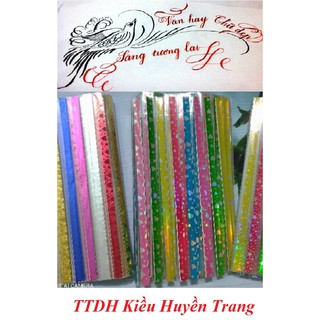 Giấy Gấp Sao Nhiều Màu Sắc