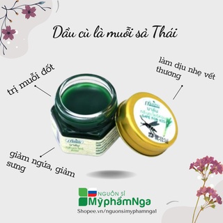 Dầu cù là muỗi sả Thái