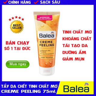 [CHÍNH HÃNG ĐỨC] Tẩy Da Chết Tinh Chất Quả Mơ Tươi Mát Balea Creme Peeling 75ml