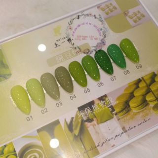 Sơn gel cực đẹp bộ 9 chai ( tặng bảng màu)