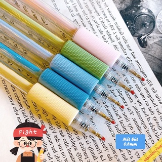 [Mã LIFE1003ALL giảm 10% đơn 50K] Bút mực gel dạng bấm màu Pastel B35 mực đen xinh xắn
