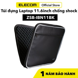 Túi đựng Laptop 11.6inch chống shock ELECOM ZSB-IBN11BK Hàng chính hãng
