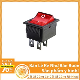 Công tắc bập bênh - KCD4 16A/250V 4Pin 31x25mm