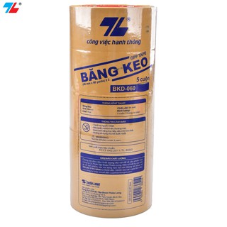 Combo 5 Băng keo đục Thiên Long BKD-060