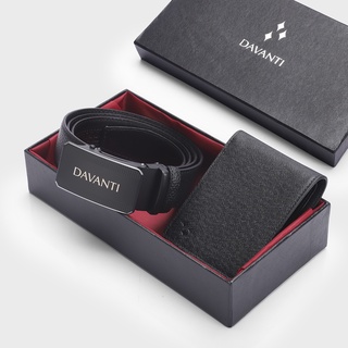 [Mã BMBAU50 giảm 7% tối đa 50K đơn 99K] Combo Davanti Ví Da DFA251 và Thắt Lưng Da DT226D40