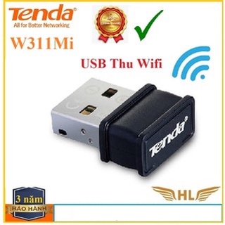 USB Wifi Chuẩn N Tốc Độ 150Mbps Tenda W311Mi-Hàng Chính Hãng