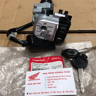 Ổ KHÓA LEAD 125 ĐỜI 213 ( Ổ KHÓA TRẮNG ) ZIN CHÍNH HÃNG HONDA