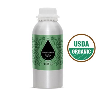 (Chai Lớn 500ml/1000ml)Tinh Dầu Cỏ Gừng Gingergrass Heber Natural Life, Cao Cấp Nhập Khẩu, Thiên Nhiên Nguyên Chất