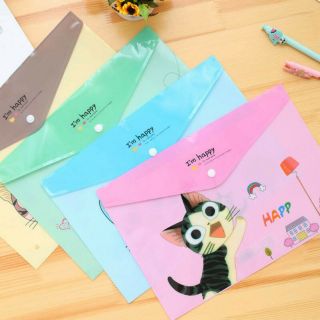 COMBO 50 chiếc Túi đựng bài kiểm tra Túi cúc Túi my clear hình đẹp 100 mẫu hình
