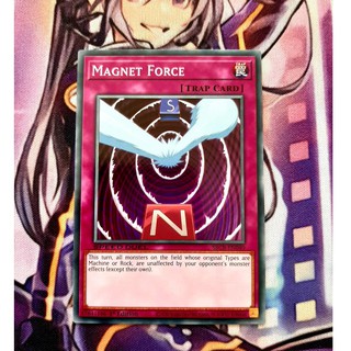 [ ĐỖ LẠC SHOP ] THẺ BÀI YUGIOH - TRAP - Magnet Force - SBCB-EN040 - Common 1st Edition