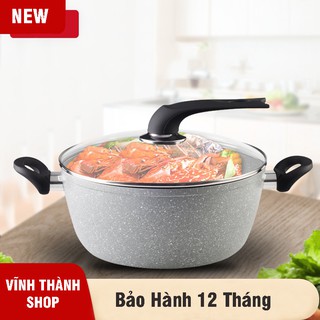Nồi Chống Dính Đáy Từ Đa Năng Nấu Được Tất Cả Các Loại Bếp Kích Cỡ Lớn Size 28cm