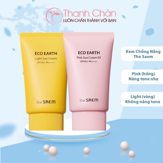 Kem Chống Nắng THE SAEM Eco Earth Sun Cream Ex 50ml
