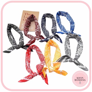 Khăn bandana cotton size 58x58cm