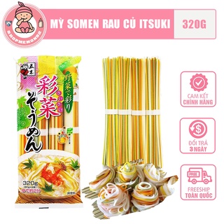 [Date T10/2024] Mì somen rau củ Itsuki 320g Nhật Bản