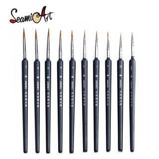 [Mã LIFE0803ALL giảm 10% đơn 0K] SeamiArt Cọ vẽ màu nước mỹ thuật đầu mịn và mỏng chất lượng cao chuyên dụng