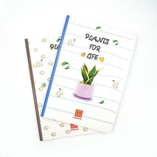Combo 5 quyển Vở kẻ ngang 72 trang Hồng Hà Study Plants 1415