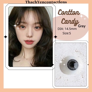 Lens Mắt Cận Xám Cotton Candy Gray - Lens cận từ 0 - 10 độ