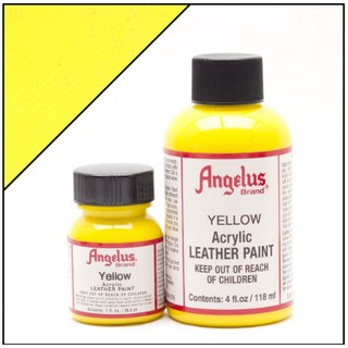 Yellow - Màu Angelus Leather Paint | Màu sơn vẽ cho da, vải - màu custom giầy, túi chuyên dụng